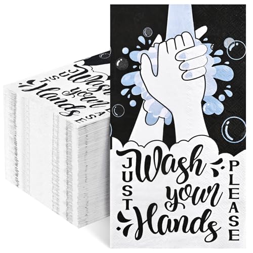 100 PCS 3 Ply Disposable Hand Towels A310