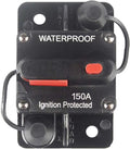 150 Amp Circuit Breaker with Manual Reset 12V-36V DC Waterproof Surface Mount Z860