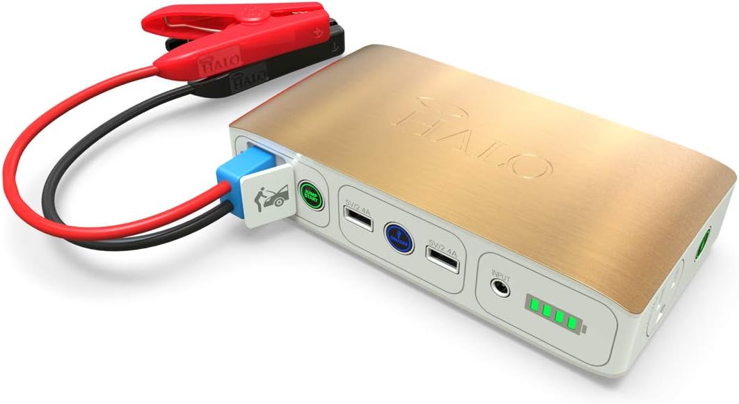 58830 mWh Portable Car Jump Starter with AC Outlet and Car Charger W501