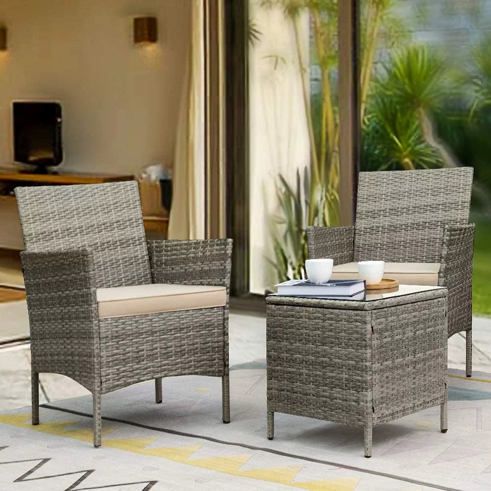 3 Piece Outdoor Conversation Set with Table G6712