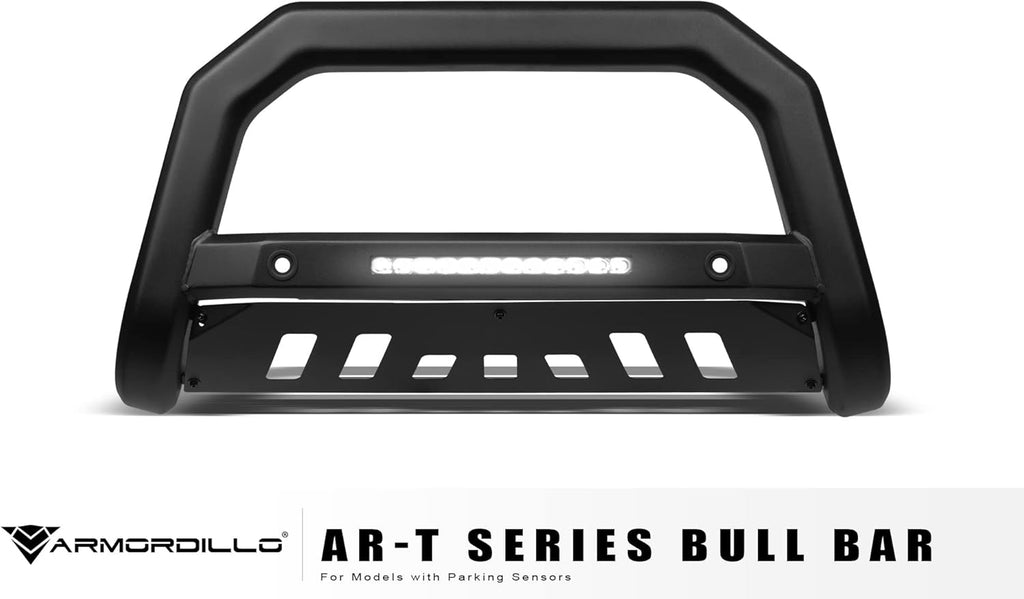 Matte Black LED Bull Bar for Ford Ranger V74384