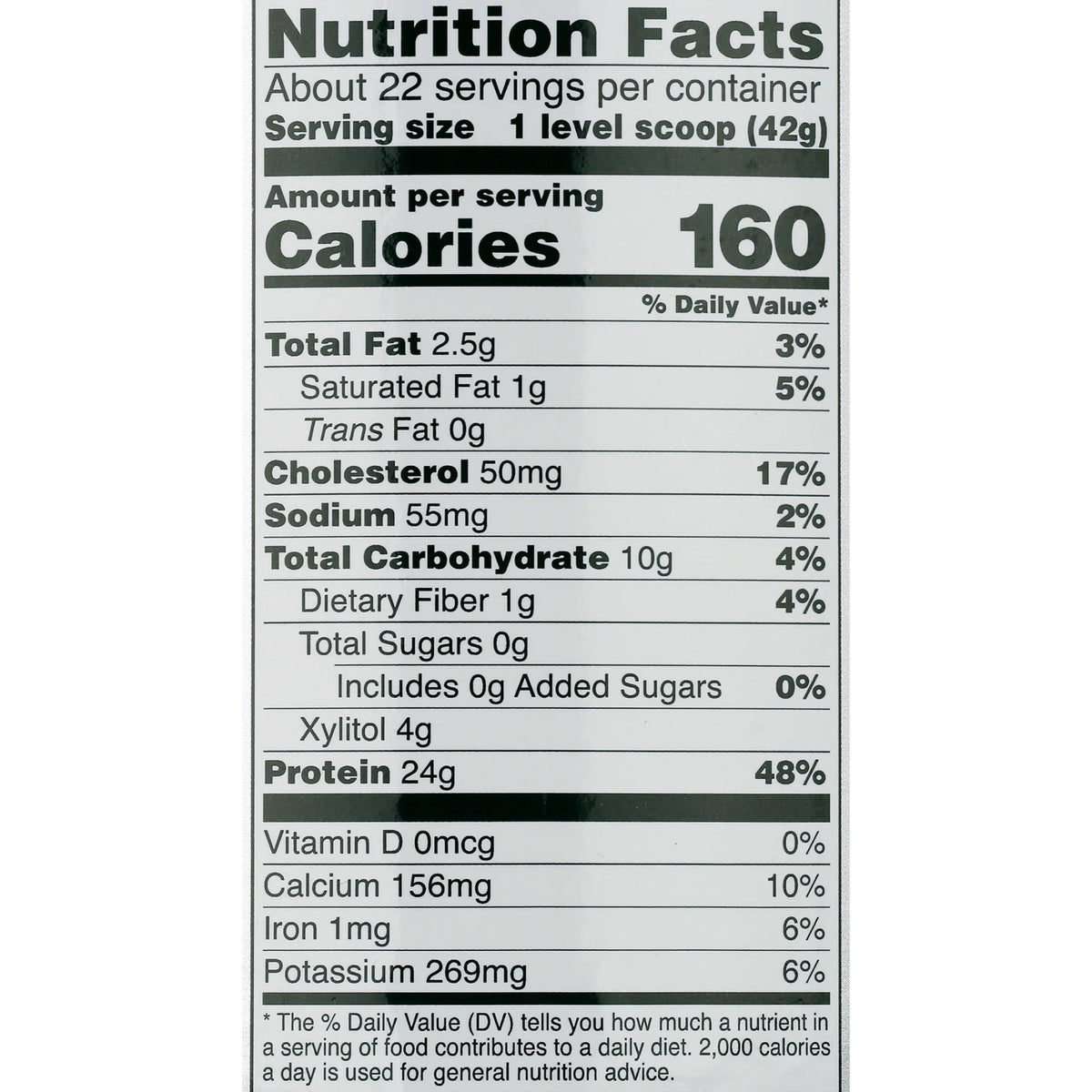 Whey Protein Powder Creamy Chocolate - 2 lbs. N1975