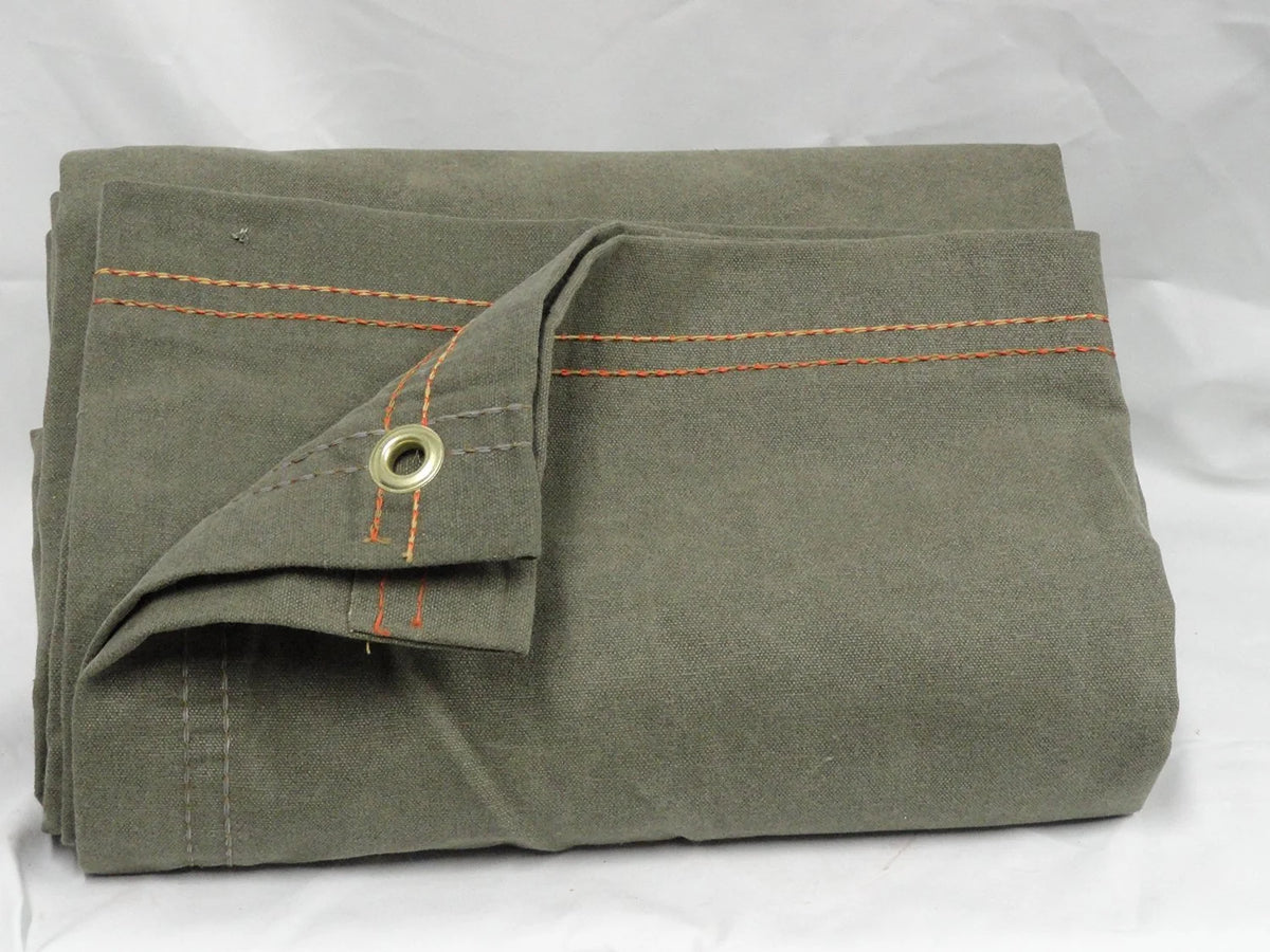 Olive Drab Canvas Tarp Q934065