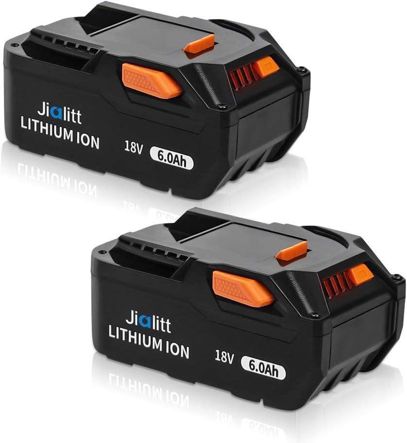 18V 6.0Ah Lithium Ion Replacement Battery (2Pack) D871