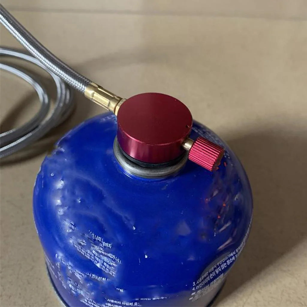 Camping Gas Refill Adapter with Burner Connector Hose M831