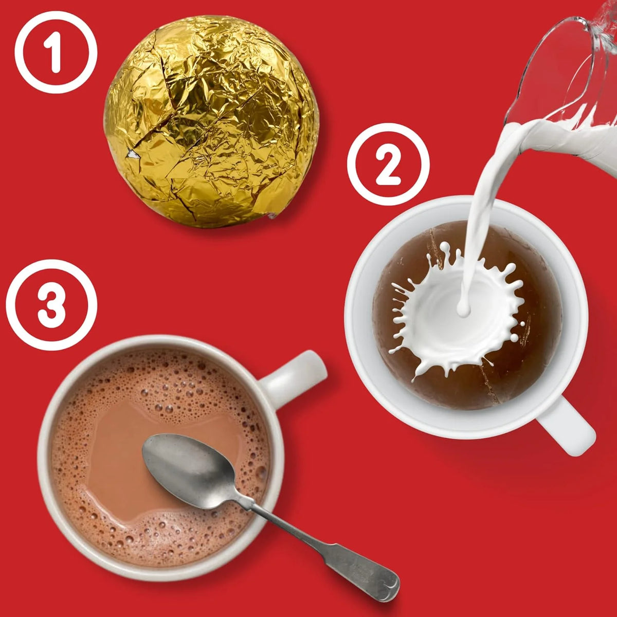 Hot Chocolate With Mini Marshmallows, Pack Of 2 J2165