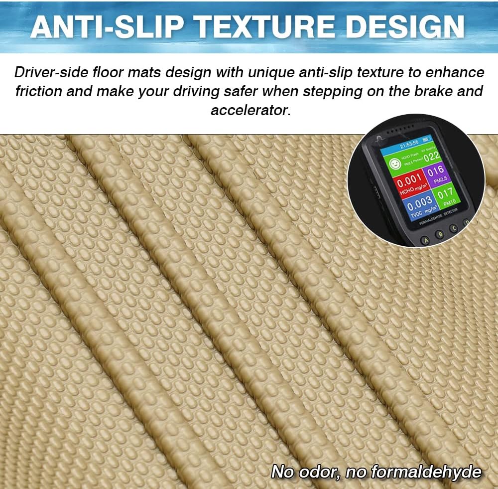 Custom Fit All Weather Floor Liners 1st and 2nd Row Mat Liner Set Z941635