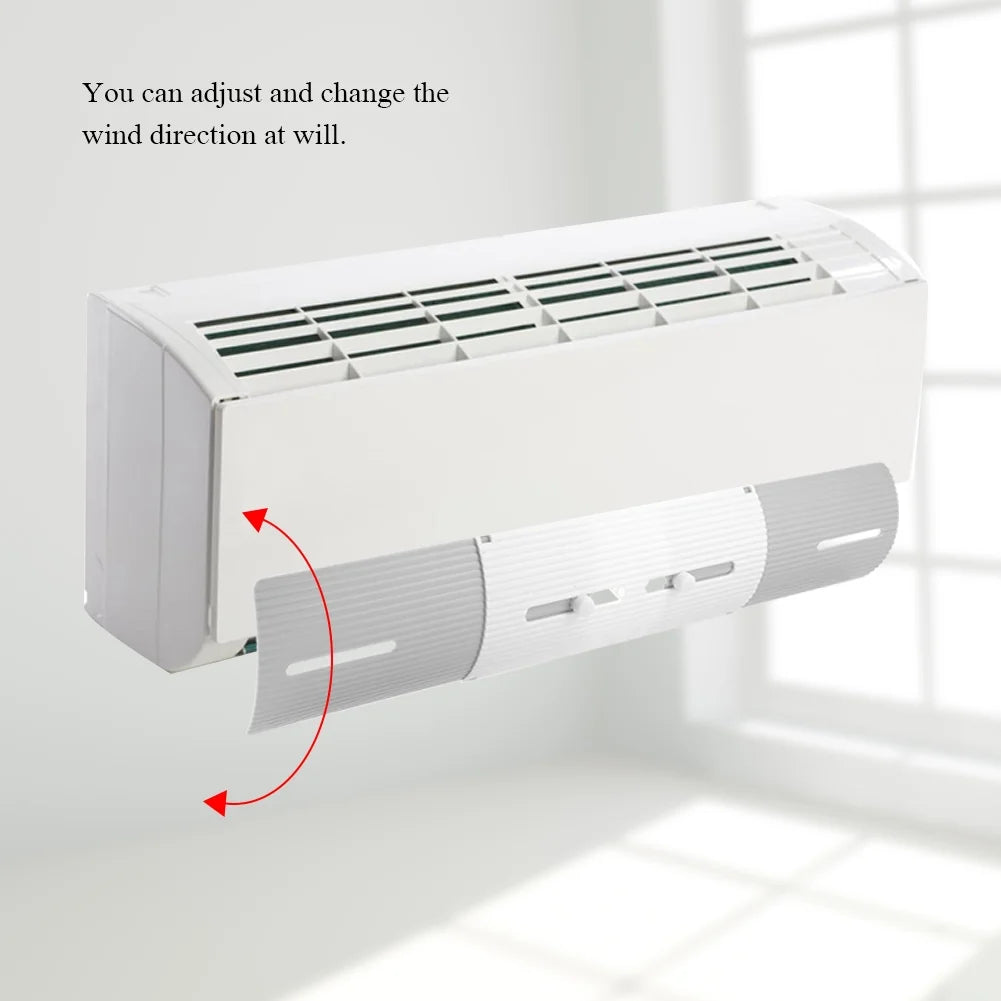 Retractable Windshield Air Conditioning Deflector D619