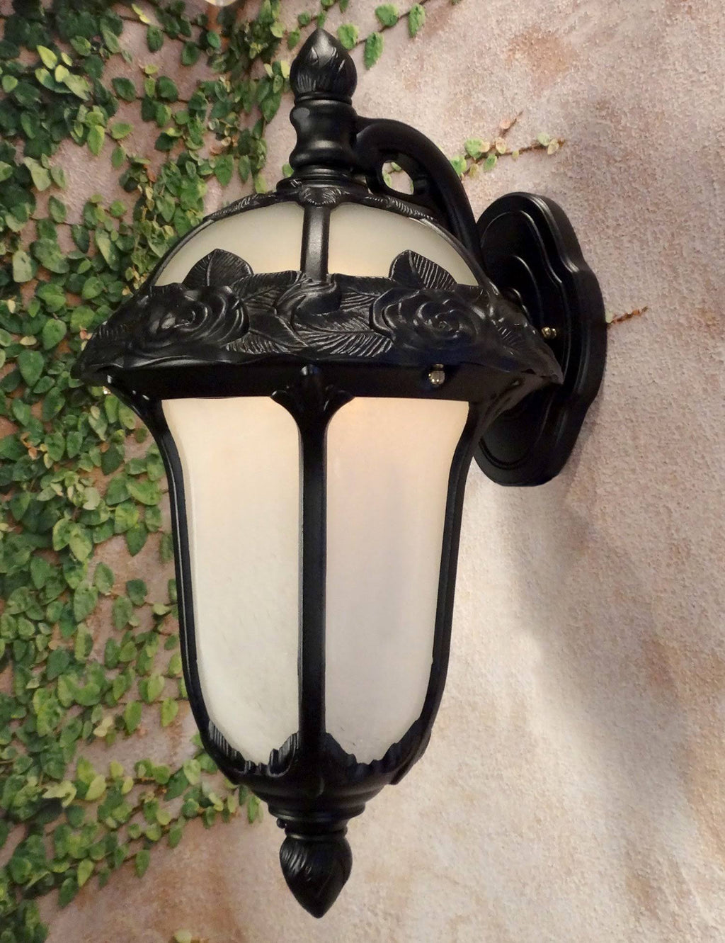 Medium Top Mount Light with Alabaster Glass U2067