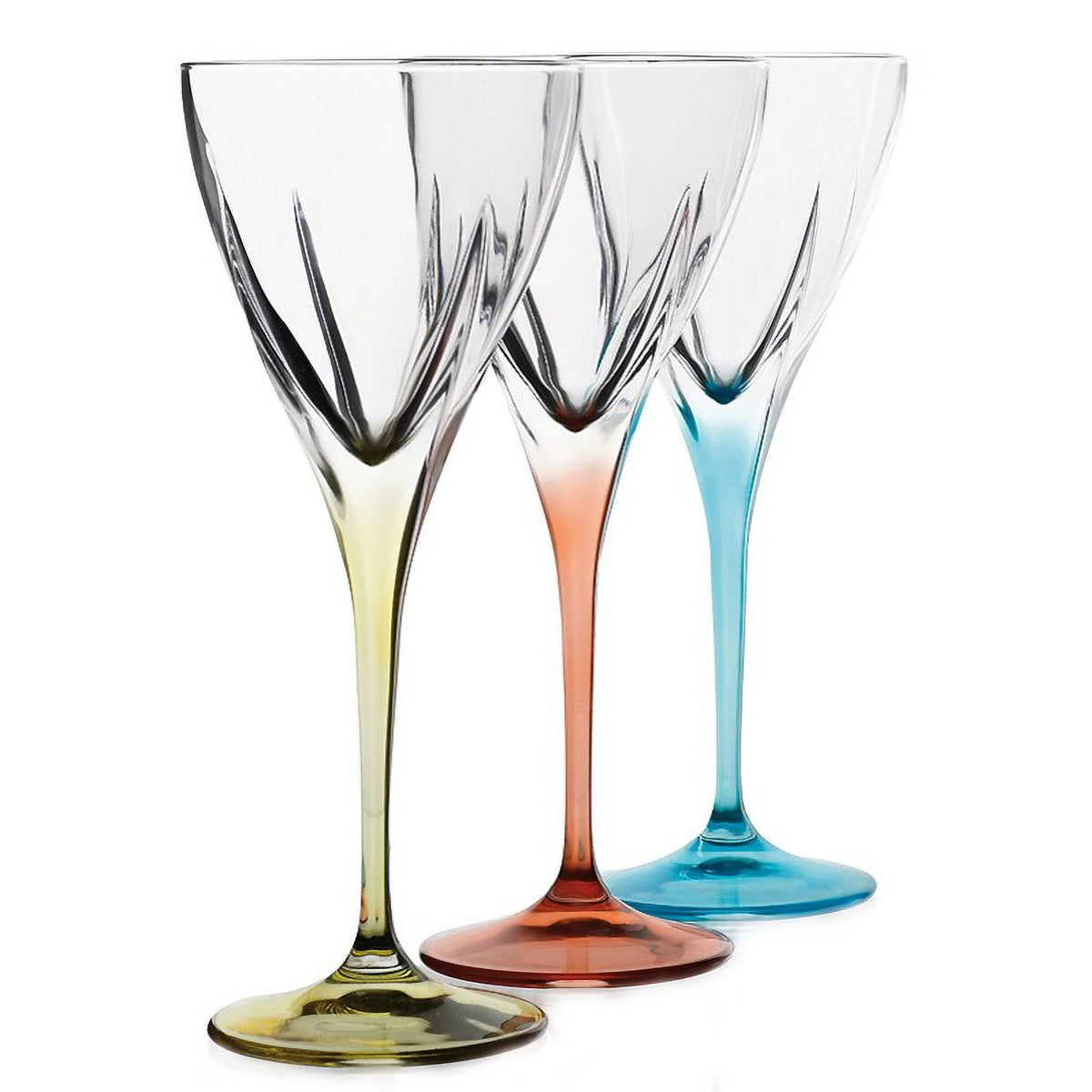 Multicolor Water Goblets Set of 6 H66901