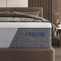 Queen 8 inch Bamboo Charcoal Cooling Gel Memory Foam Hybrid Mattress N2066
