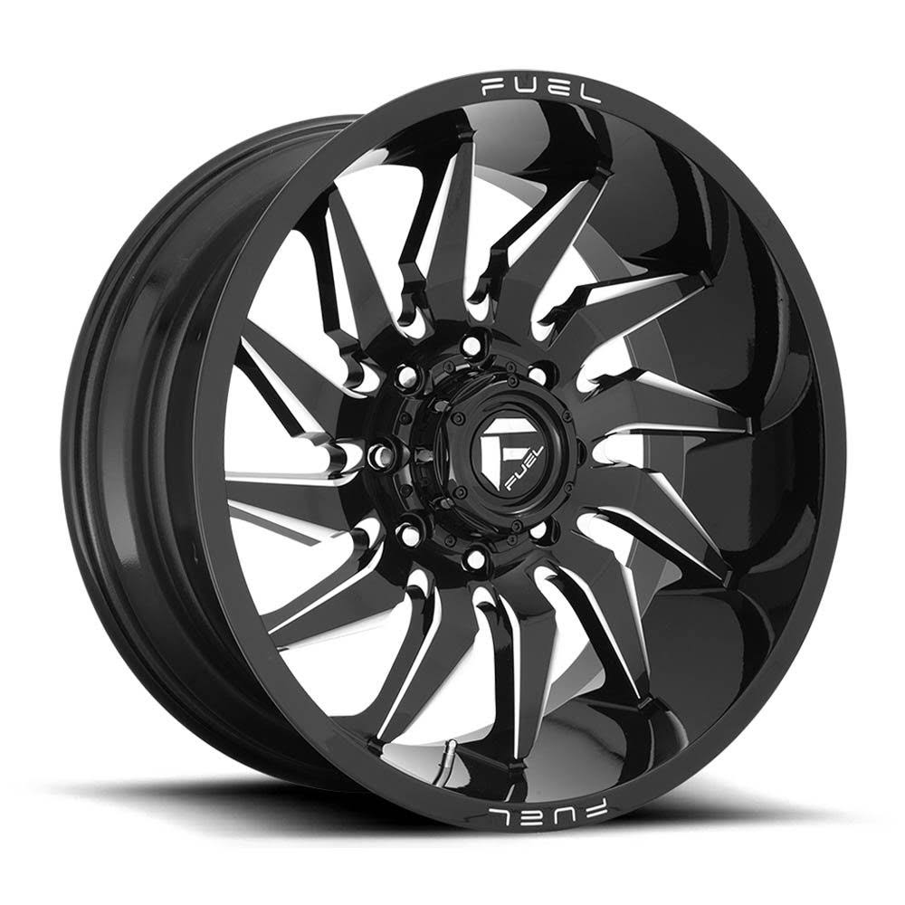 Black Milled Wheel T7603