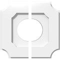 10"OD x 4"ID x 6"C x 1"P PVC Ceiling Medallion I5138