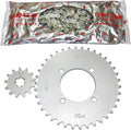 Yamaha PW80 V80 80cc Sprockets and Chain Kit Pack of 2 L1550