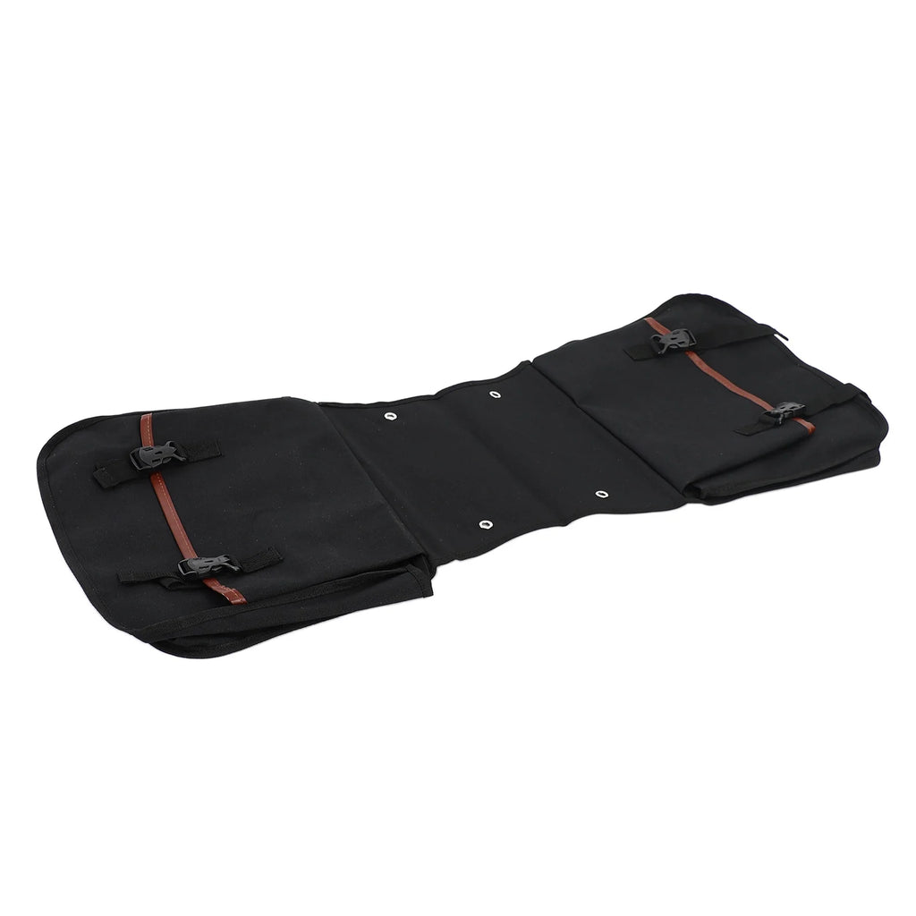Waterproof Motorcycle Saddle Bag Canvas Travel Bag W161