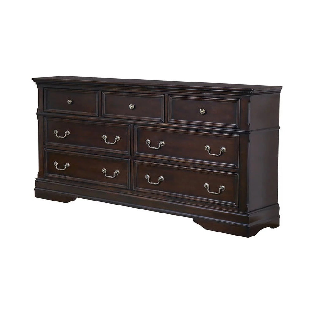 Carved Bedroom Set Cappuccino K9211