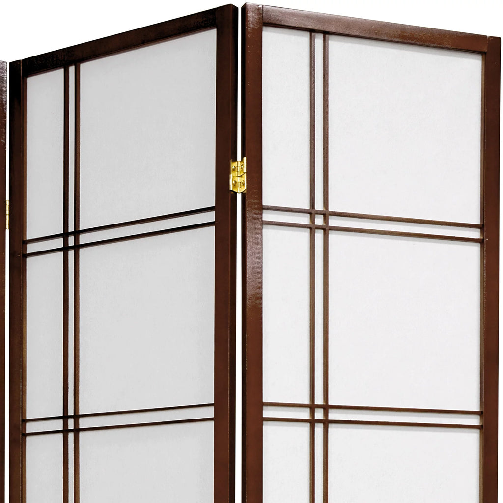 6 ft. Tall 6 Panel Shoji Screen B2966