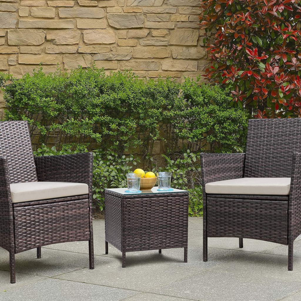 3 Piece Outdoor Conversation Set with Table G6712