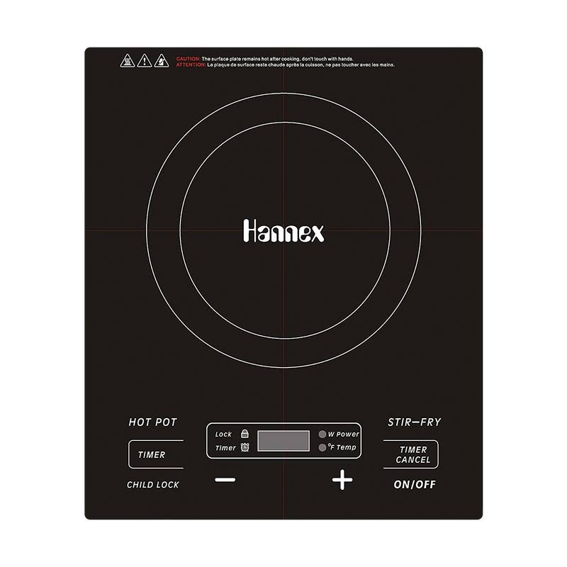 1800W Induction Cooker, Black U125315