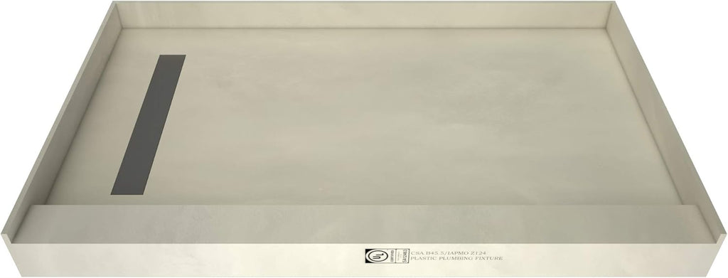 Brushed Nickel Trench Shower Pan L757062