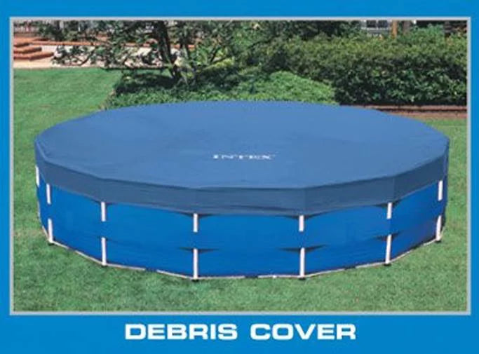 18ft x 48in Round Metal Frame Above Ground Swimming Pool Set G720