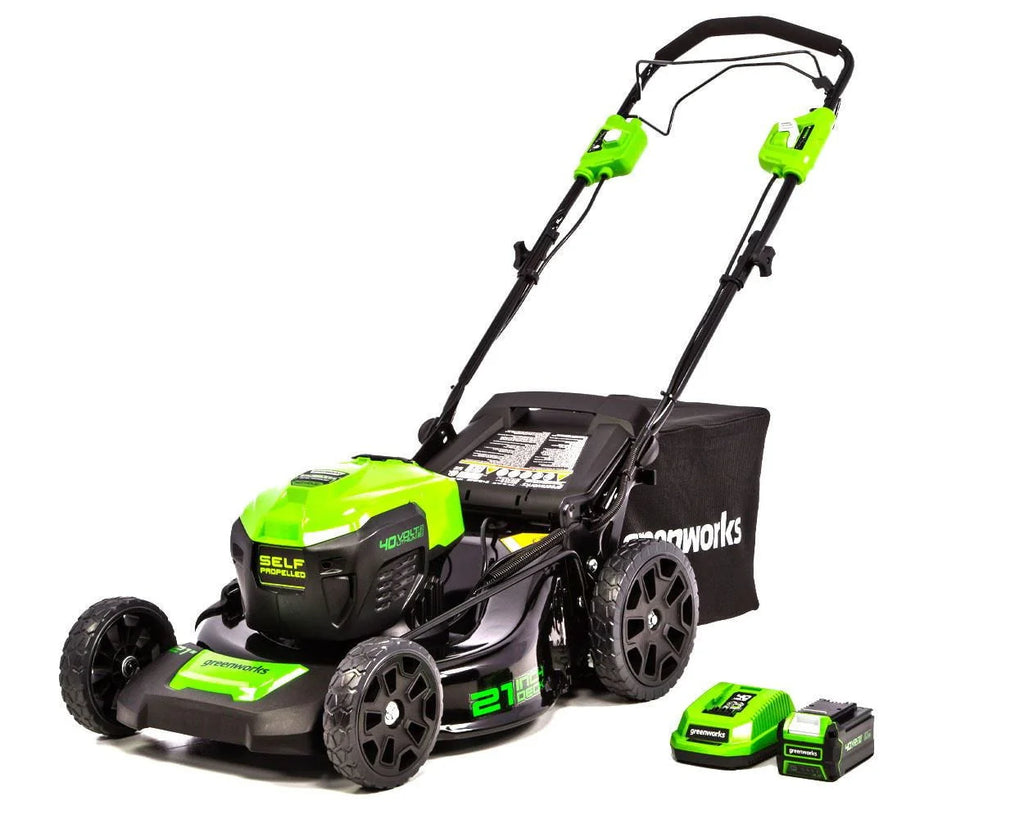 40V Self-Propelled Lawn Mower with 5.0 Ah Battery & Charger D43151