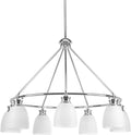 Polished Chrome Chandelier J123212