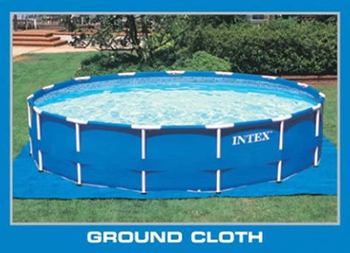 18ft x 48in Round Metal Frame Above Ground Swimming Pool Set G720