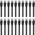 Cat5e Ethernet Patch Cable 3 Feet Black V116