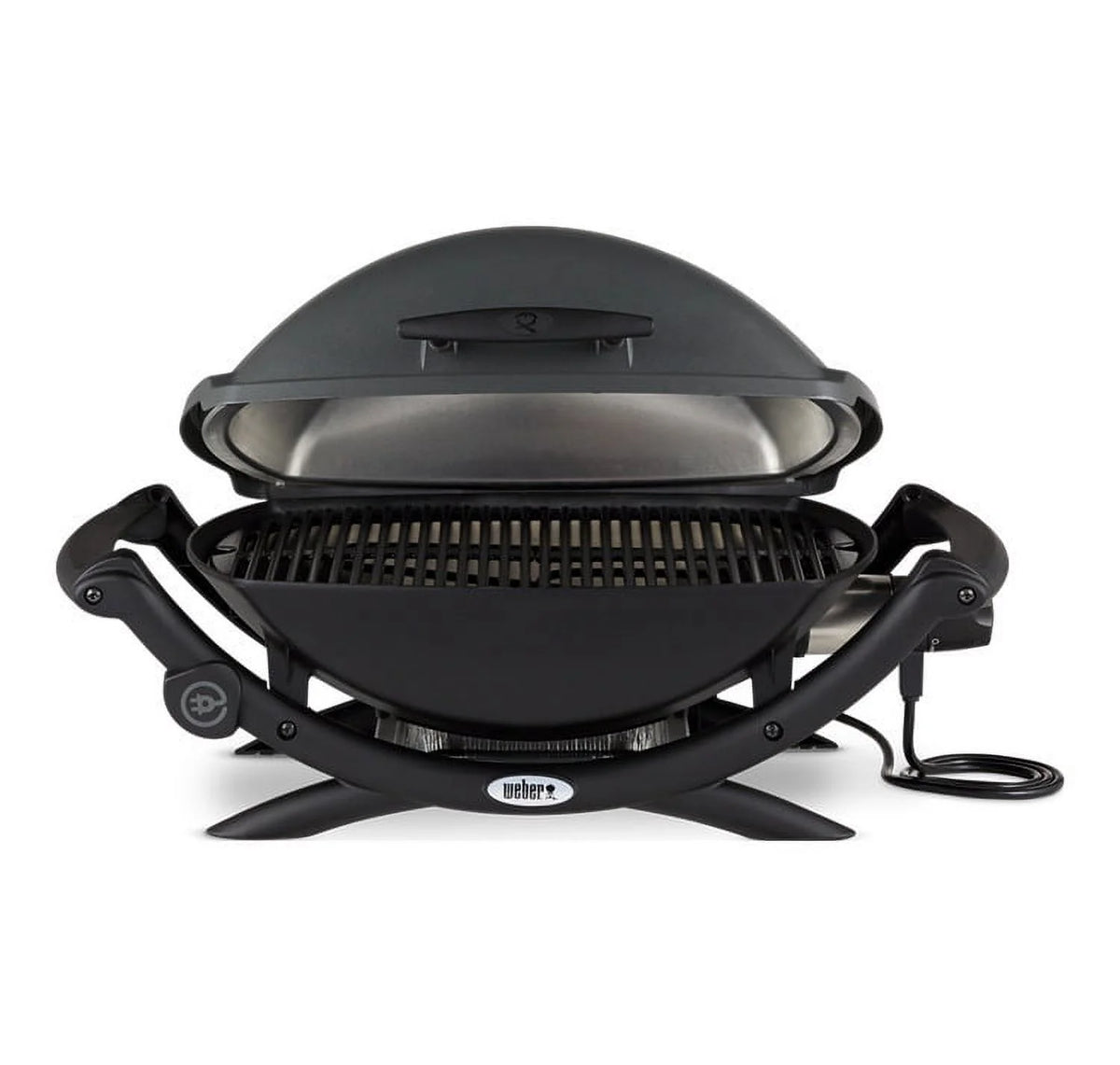Black Electric Grill with Grill Cover and Cart Bundle Z747