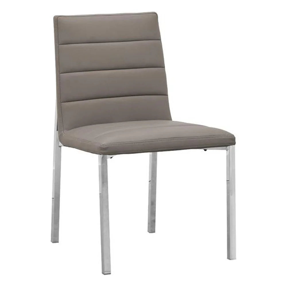 Taupe Metal Back Chair S510319