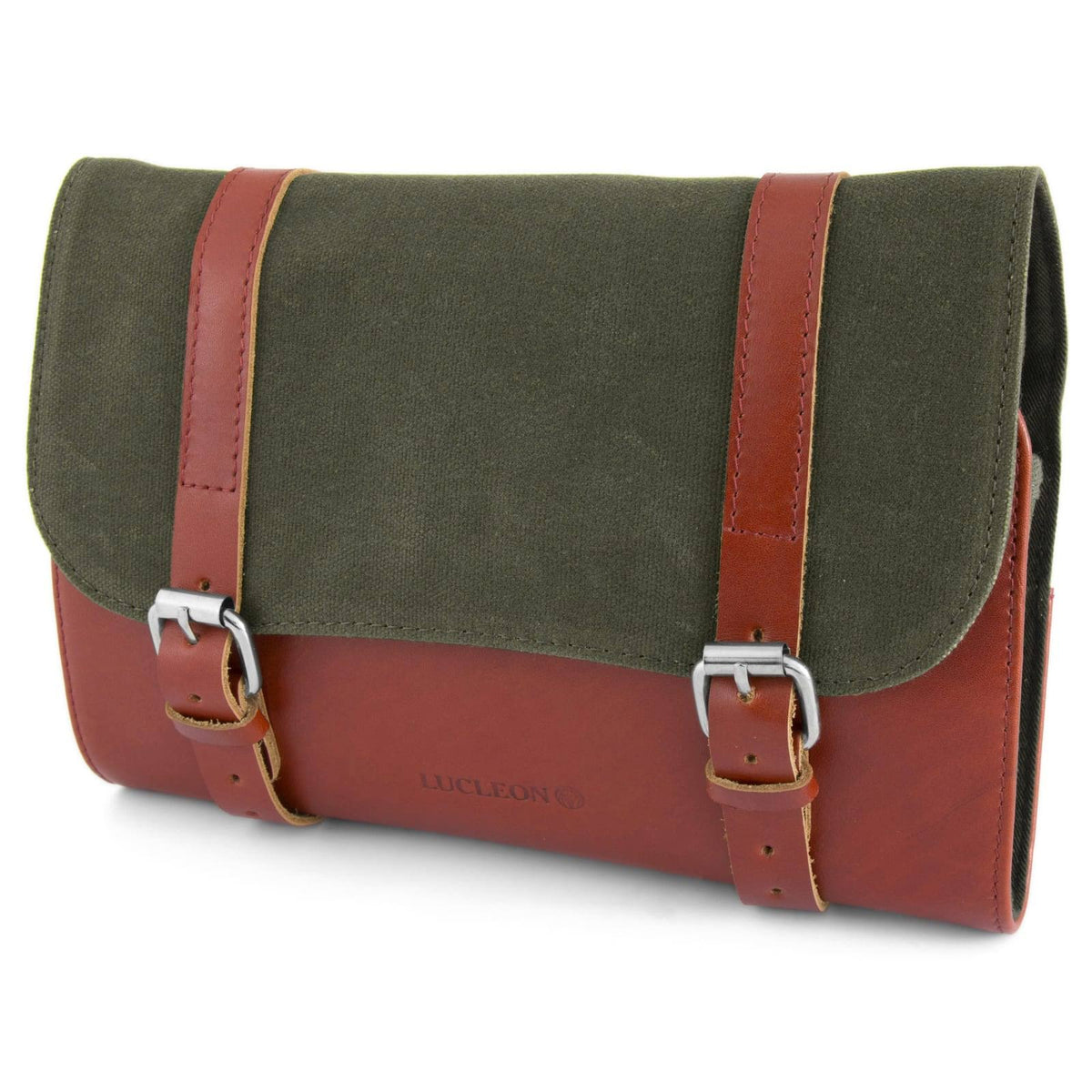 Waxed Canvas Roll Out Washbag K23177