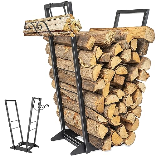 22 Inch Heavy Duty Firewood Log Rack Y91253