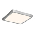 Satin Nickel LED Square Flush Mount R7027
