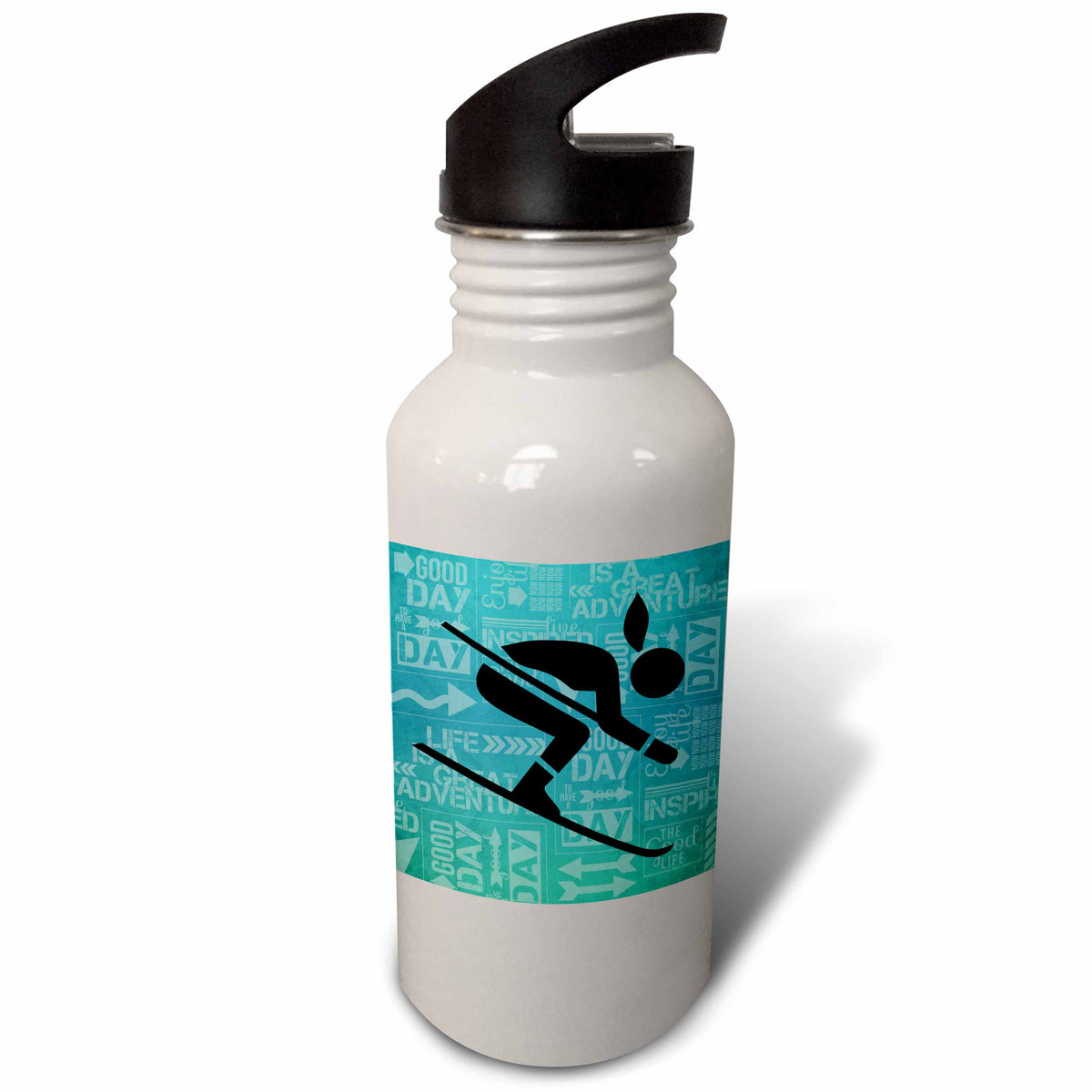 Blue Hues 21 oz Sports Water Bottle N995