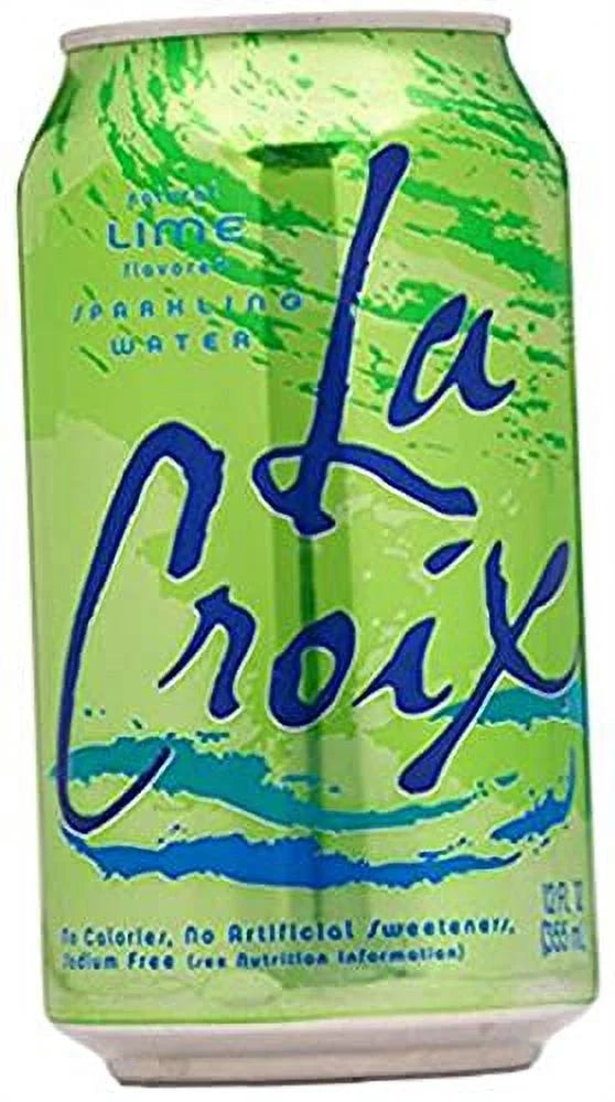 Lime Flavored Sparkling Water 12 Oz Can Pack Of 48 S5141
