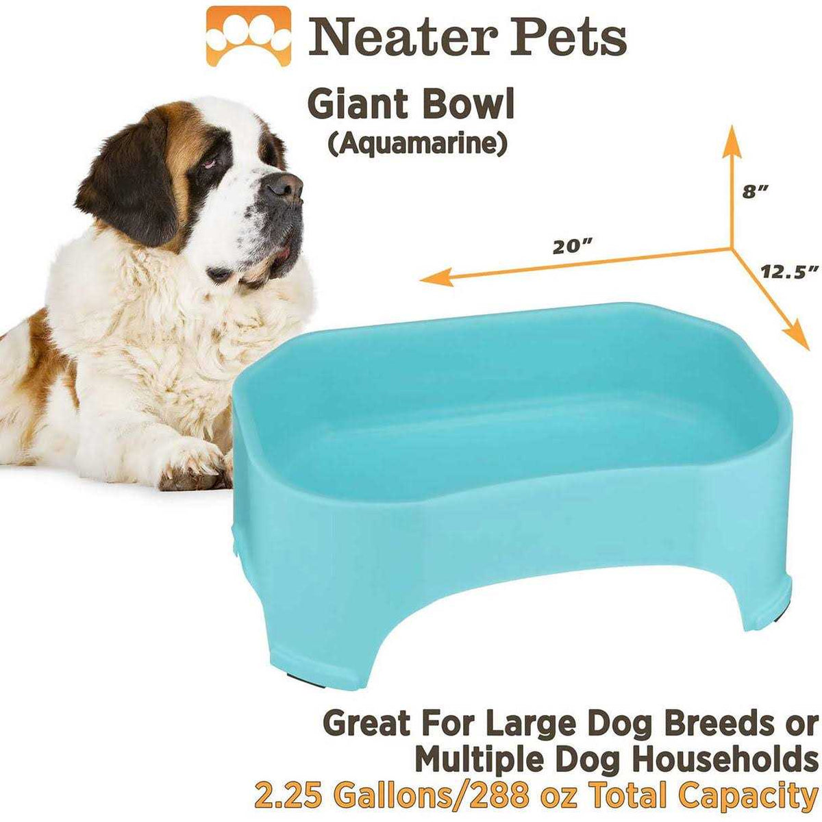 Dog Water Bowl with Leg Extensions R93161