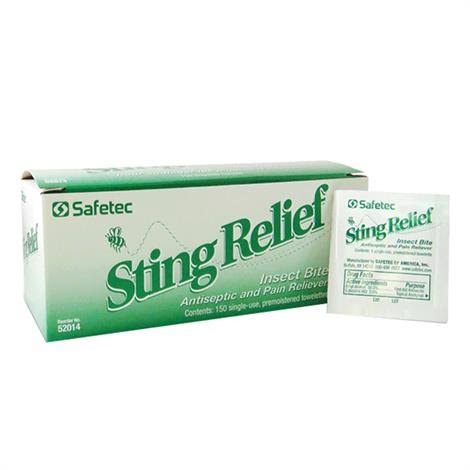Sting Relief Wipe, 10/Pack A976