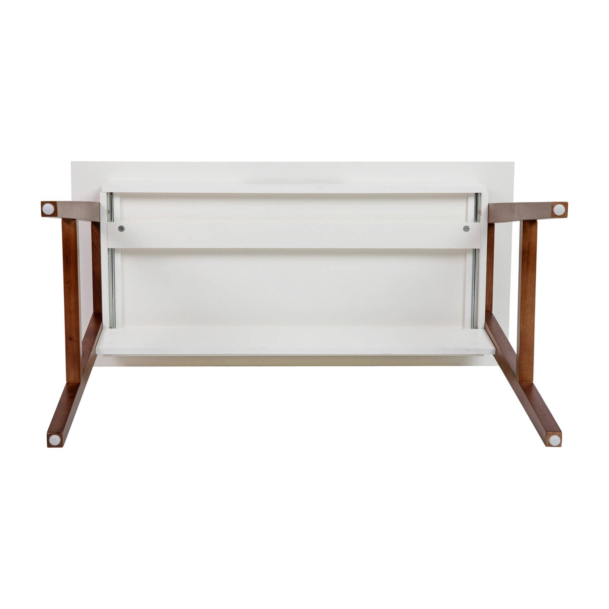 Black Writing Computer Desk with Drawer B382232