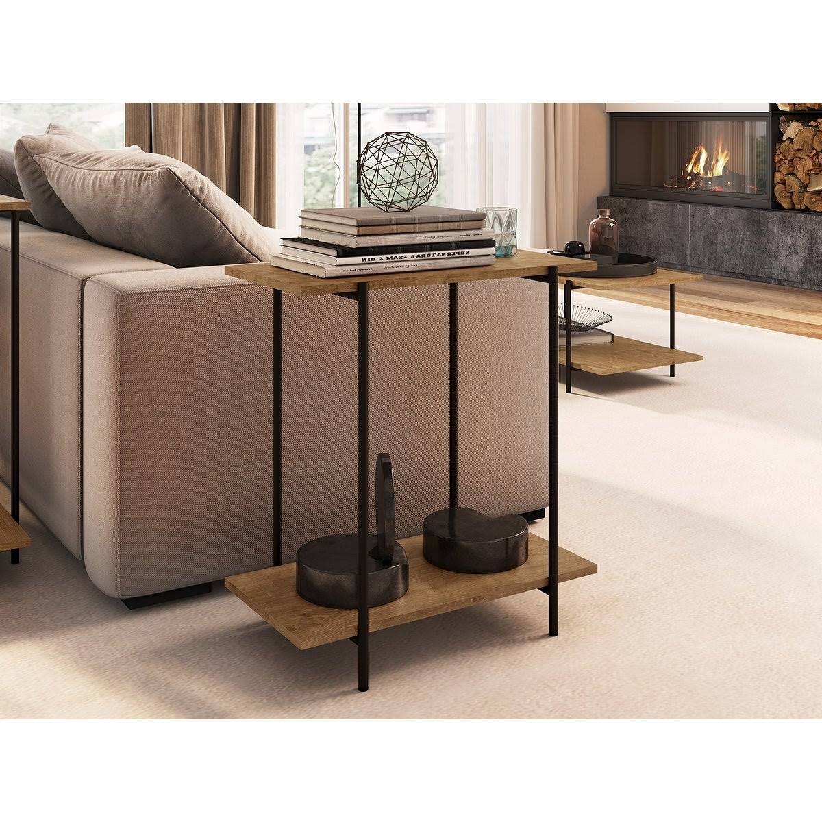Black End Table R428519