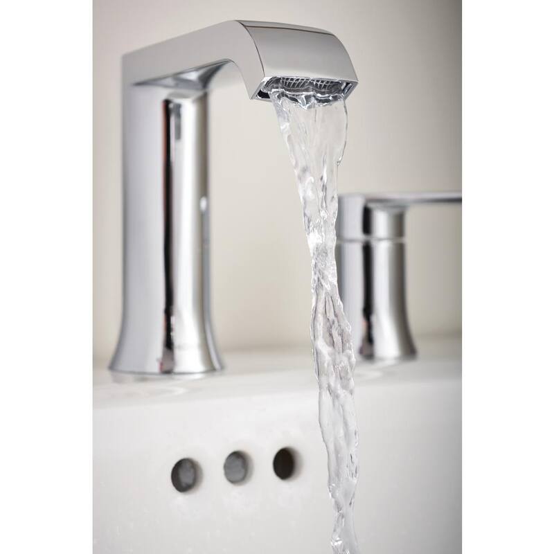 8 in. Widespread Double Handle Bathroom Faucet in Chrome 2-Pack K42189
