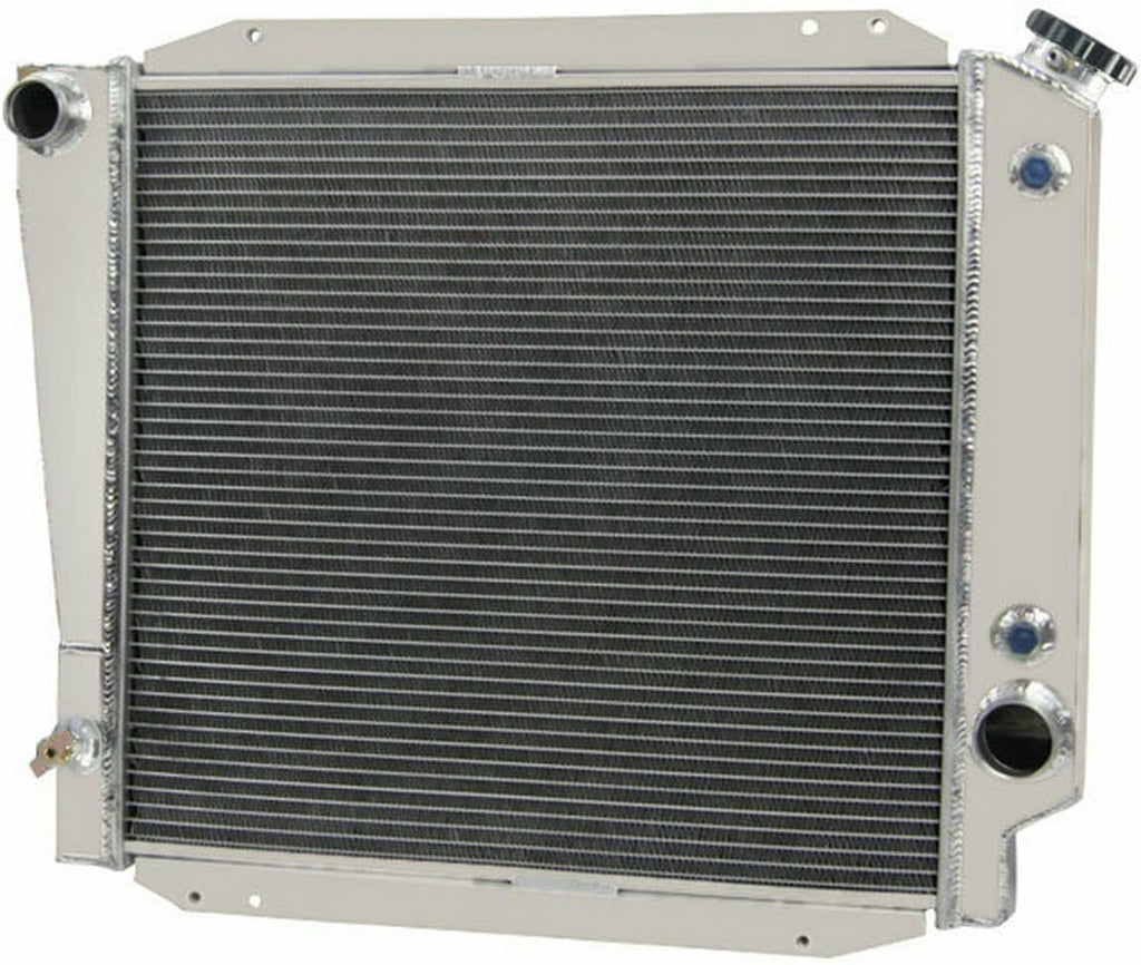 4 Row Aluminum Radiator with Shroud Fan and Relay R32784