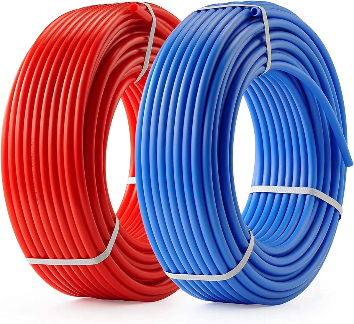 2 Rolls 1/2 Inch X 50 Ft Blue And Red PEX Pipe A52676
