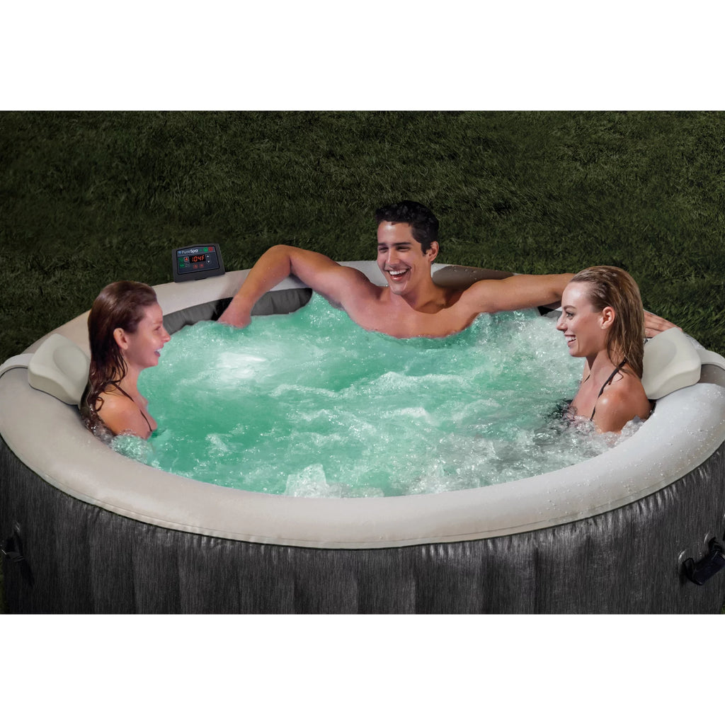 6 Person Inflatable Hot Tub Bubble Jet Spa R51670