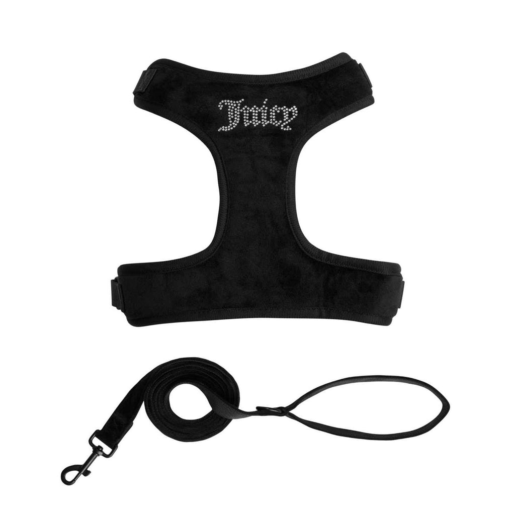Velour Pet Harness and Leash Set A4741