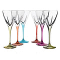 Multicolor Water Goblets Set of 6 H66901