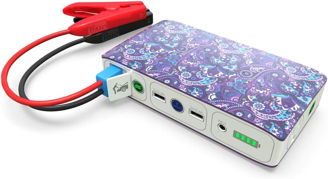 58830 mWh Portable Car Jump Starter with AC Outlet and Car Charger W501