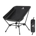 Khaki Folding Camping Chair with Side Pocket O30095