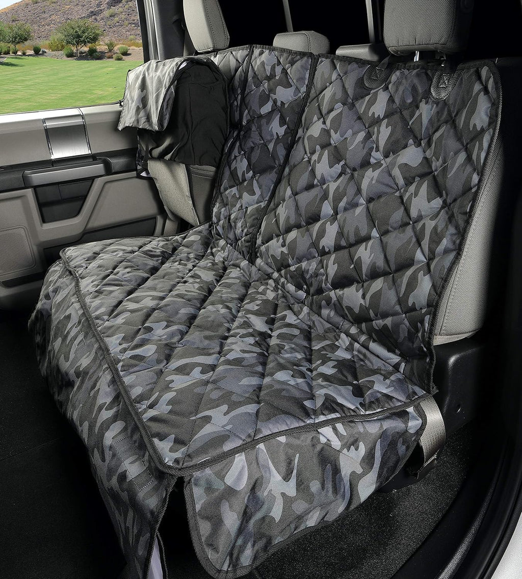Crew Cab Rear Bench Seat Cover with Hammock T643851