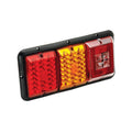Taillight Horizontal Mount with Red/Amber LED and Black Base I282140